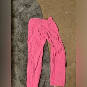 Pink aero jeans never worn just been in bottom of dresser